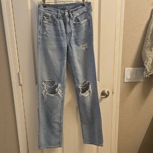 Ripped Light Blue Jeans